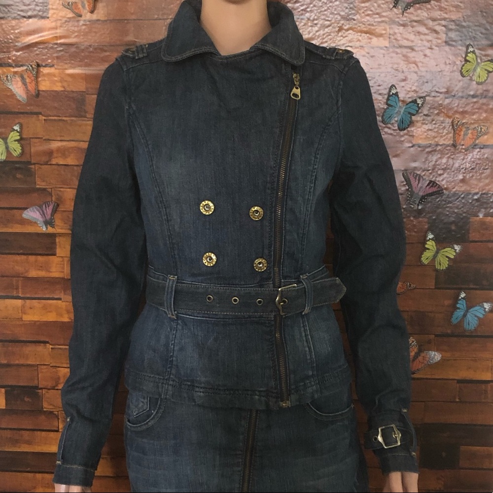 Guess jean jacket or set!🥿🥾✨